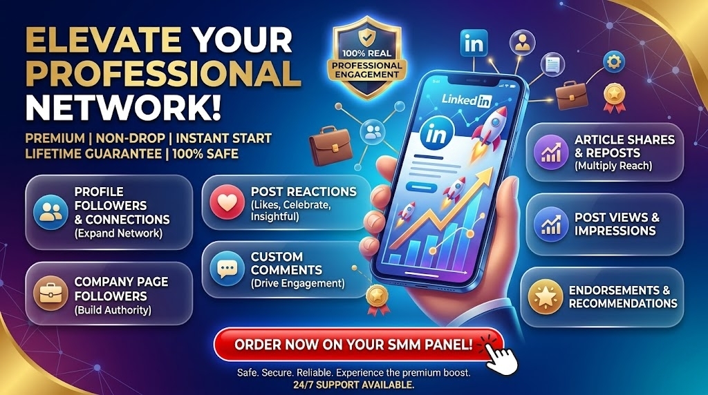 Elevate Your Professional Network: Premium LinkedIn Services with Lifetime Guarantee Active Now!