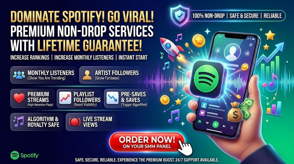 Skyrocket Your Music Career: Premium Spotify Services with Lifetime Guarantee Active Now! 🎵