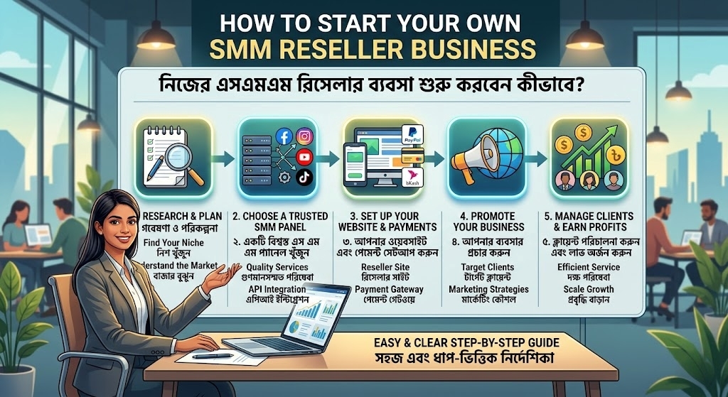 How to Start Your Own SMM Reseller Business
