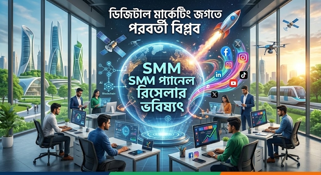 SMM Panel  Reseller ভবিষ্যৎ | ডিজিটাল মার্কেটিং জগতে পরবর্তী বিপ্লব ।